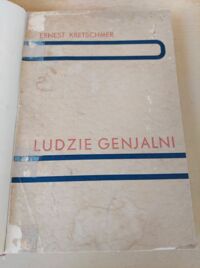 Zdjęcie nr 1 okładki Kretschmer Ernest Ludzie genjalni.