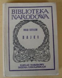 Miniatura okładki Kryłow Iwan. Bajki. /Seria II. Nr 129/