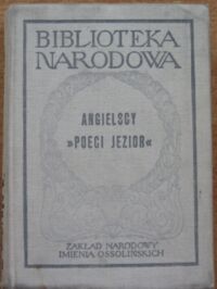 Miniatura okładki Kryński Stanisław /wybór/ Angielscy "Poeci jezior". W. Wordsworth - S.T. Coleridge - R.Southey. /Seria II. Nr 143/