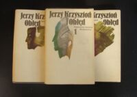 Miniatura okładki Krzysztoń Jerzy Obłęd. Tom 1-3. T.1. Tropiony i osaczony. T.2. Przywiązany do masztu. T.3. Księżyc nad Epidaurem.