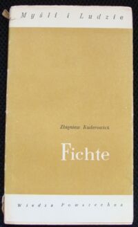 Miniatura okładki Kuderowicz Zbigniew Fichte. /Myśli i Ludzie/