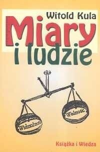 Miniatura okładki Kula Witold Miary i ludzie.