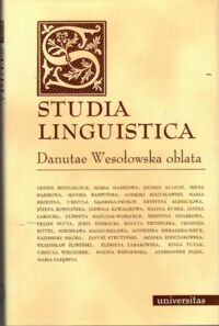 Miniatura okładki Kurek Halina, Laboch Janina /pod red./ Studia linguistica Danutae Wesołowska oblata.