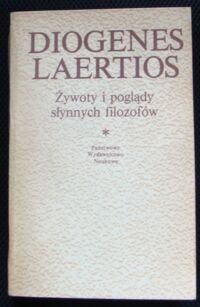 Miniatura okładki Laertios Diogenes Żywoty i poglądy słynnych filozofów.