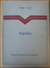 Zdjęcie nr 1 okładki Lang Serge Algebra. 