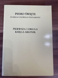 Miniatura okładki Langkammer Hugolin OFM /tłum., wstęp i komentarz/ Pierwsza i druga Księga Kronik. /Biblia Lubelska/