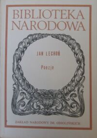 Miniatura okładki Lechoń Jan /oprac. R. Loth/ Poezje. /Seria I. Nr 256/