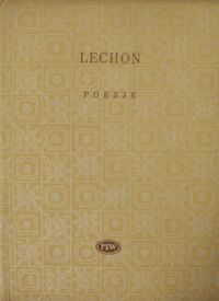 Miniatura okładki Lechoń Jan Poezje. /Biblioteka Poetów/