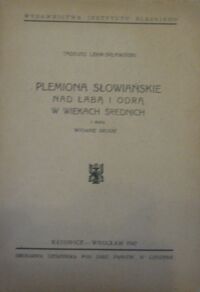 Miniatura okładki Lehr-Spławiński Tadeusz Plemiona słowiańskie nad Łabą i Odrą w wiekach średnich. Z mapą.