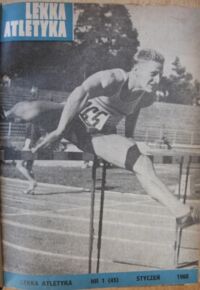 Zdjęcie nr 2 okładki  Lekka atletyka. Miesięcznik Polskiego Związku Lekkiej Atletyki. Rocznik 1960. Nr 1(45)-12(56)