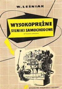 Miniatura okładki Leśniak Witold Wysokoprężne silniki samochodowe.