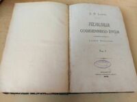 Miniatura okładki Lewes G.H. Fizjologia codziennego życia. Tom I.