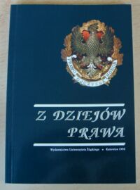 Zdjęcie nr 1 okładki Lityński Adam /red./ Z dziejów prawa.