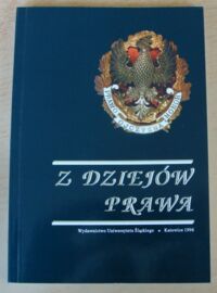 Miniatura okładki Lityński Adam /red./ Z dziejów prawa.