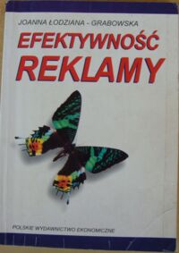 Miniatura okładki Łodziana-Grabowska Joanna Efektywność reklamy.