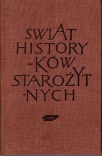 Miniatura okładki Łoś Stanisław Świat historyków starożytnych.