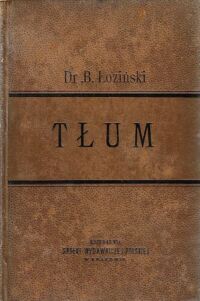Zdjęcie nr 1 okładki Łoziński Bronisław Tłum. Szkic socyologiczny.