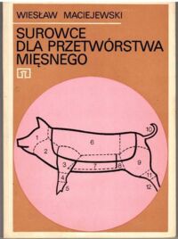 Miniatura okładki Maciejewski Wiesław  Surowce dla przetwórstwa mięsnego. 