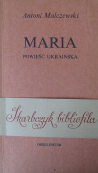 Miniatura okładki Malczewski Antoni Maria. Powieść ukraińska. 