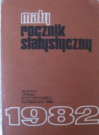 Miniatura okładki  Mały rocznik statystyczny 1982.