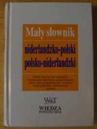 Zdjęcie nr 1 okładki Martens Nico, Morciniec Elke Mały słownik niderlandzko-polski, polsko niderlandzki.