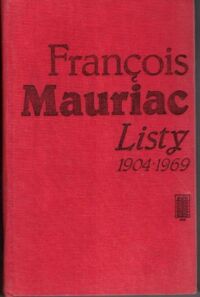 Zdjęcie nr 1 okładki Mauriac Francois Listy 1904-1969.