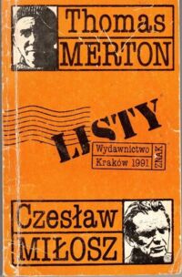 Miniatura okładki Miłosz Czesław Merton Thomas Listy. 