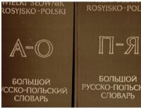 Zdjęcie nr 1 okładki Mirowicz A., Duleiwcz I., Grek-Pabis I., Maryniak I. Wielki słownik rosyjsko-polski. Tom I-II.