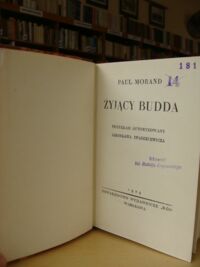 Miniatura okładki Morand Paul /przekł. Iwaszkiewicz Jarosław/ Żyjący Budda. 