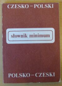 Zdjęcie nr 1 okładki Muller Jarosław Słownik minimum czesko-polski polsko-czeski.