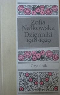 Zdjęcie nr 1 okładki Nałkowska Zofia Dzienniki. Tom III. 1918-1929.