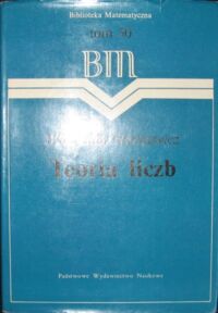 Miniatura okładki Narkiewicz Władysław Teoria liczb. /Biblioteka Matematyczna, tom 50/.