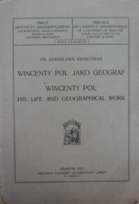Miniatura okładki Niemcówna Stanisława Wincenty Pol jako geograf.
