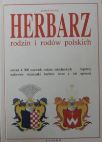 Miniatura okładki Niesobski Mariusz /oprac./ Popularny herbarz rodzin i rodów polskich.