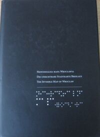 Miniatura okładki Niewidzialna mapa Wrocławia. Wersja językowa pol-niem-ang z płytą.