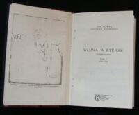 Zdjęcie nr 2 okładki Nowak Jan (Zdzisław Jeziorański) Wojna w eterze. Wspomnienia. Tom I 1948-1956.