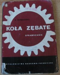 Miniatura okładki Ochęduszko Kazimierz Koła zębate. T.III.Sprawdzanie.