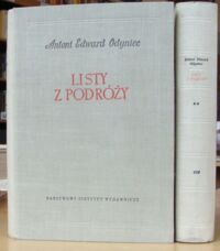 Miniatura okładki Odyniec Antoni Edward Listy z podróży. Tom I-II.
/Biblioteka Pamiętników Polskich i Obcych/