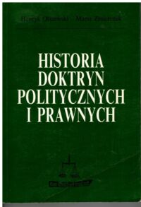 Miniatura okładki Olszewski Henryk, Zmierczak Maria Historia doktryn politycznych i prawnych.