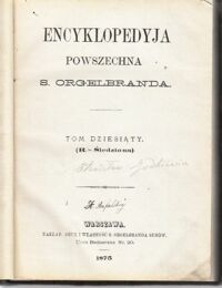 Miniatura okładki Orgelbrand S. Encyklopedyja Powszechna. Tom dziesiąty (R - Śledziona)