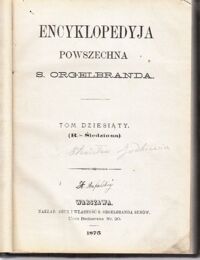 Zdjęcie nr 1 okładki Orgelbrand S. Encyklopedyja Powszechna. Tom dziesiąty (R - Śledziona)