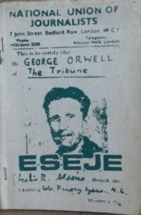 Miniatura okładki Orwell George Eseje. Wybór.