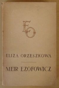 Miniatura okładki Orzeszkowa Eliza Meir Ezofowicz.
