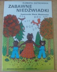 Miniatura okładki Ostrowska Elżbieta /ilustr. Maria Mackiewicz/ Zabawne niedźwiadki.