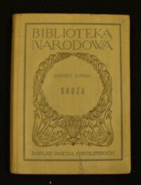 Miniatura okładki Ostrowski Aleksander Burza. Dramat w 5 aktach. /Seria II. Nr 99/