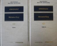 Miniatura okładki Owidiusz Metamorfozy. T.I-II. /Arcydzieła Kultury Antycznej/