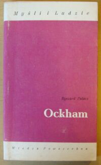 Miniatura okładki Palacz Ryszard Ockham. /Myśli i Ludzie/