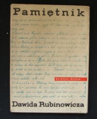 Miniatura okładki  Pamiętnik Dawida Rubinowicza.