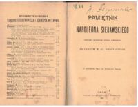 Miniatura okładki  Pamiętnik Napoleona Sierawskiego Oficera Konnego Pułku Gwardyi za czasów W. Ks. Konstantego