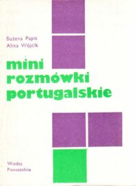 Miniatura okładki Papis Bożena, Wójcik Alina Mini rozmówki portugalskie.